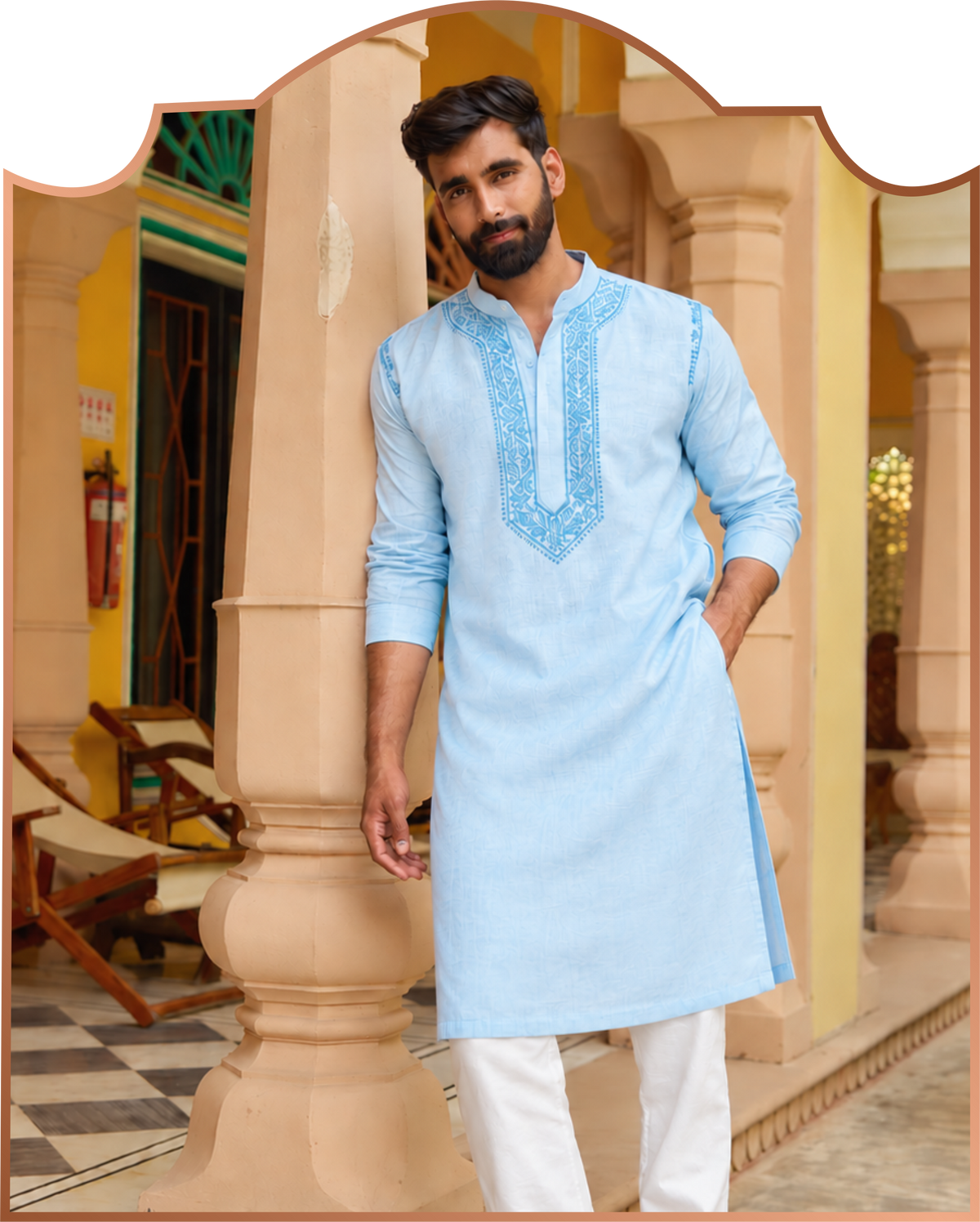 Men's Chikan Kurtas